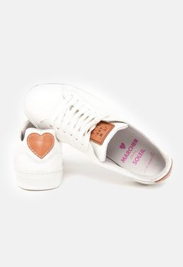Les Sneakers Brown Heart 