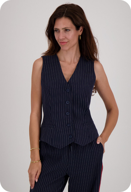 Gilet Pinstripe